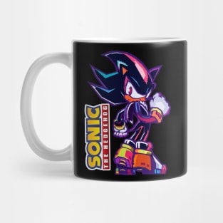 Sonic Wpap Pop Art Mug